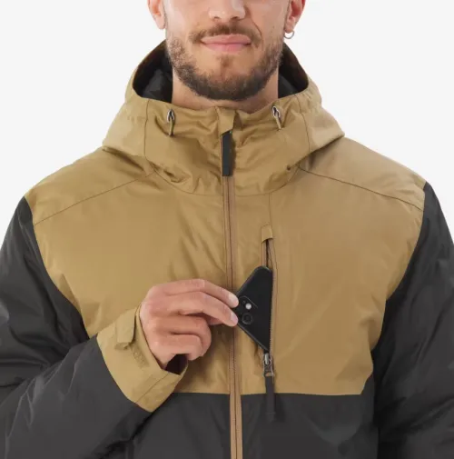 VESTE QUECHUA MARRON (KAKI)