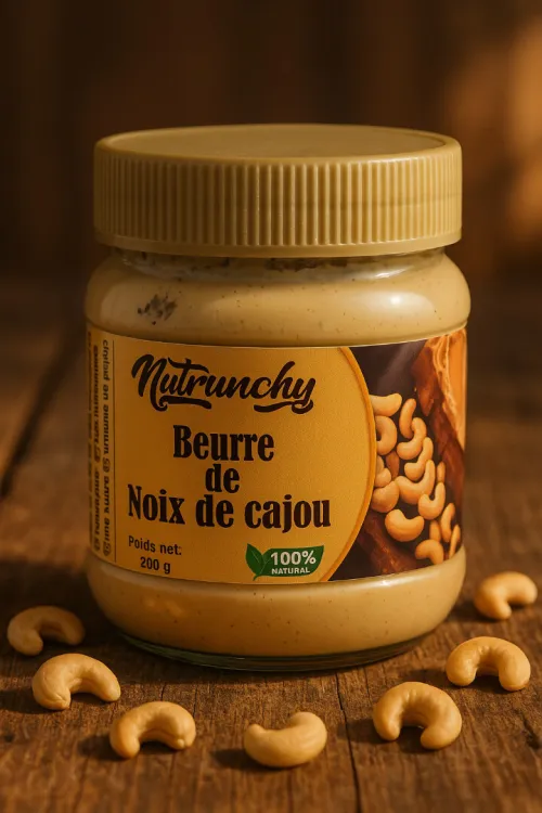 Beurre de Noix de Cajou 100% Naturel