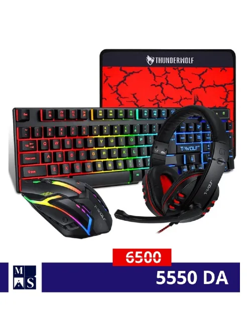 T-WOLF TF800 Gaming Keyboard + Mouse