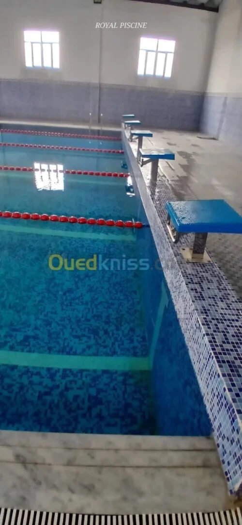 بناء المسابح construction piscine,mosaique margelle piscine robot la Pierre,échelles,Matériels