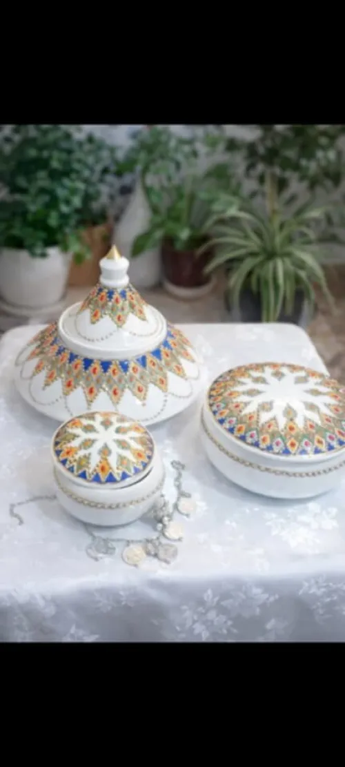 tadjine, boite à bijoux, bombonière