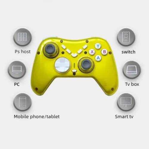 Manette de Jeu Sans Fil X6 Compatible P4,P3, Android, iOS, PC, Switch, TV Box يد تحكم لاسلكية