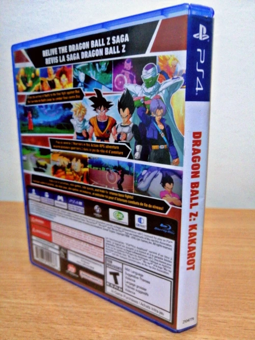 Dragon Ball Z:  Kakarot PS4  CD original propre sans rayures  Fonctionne parfaitement