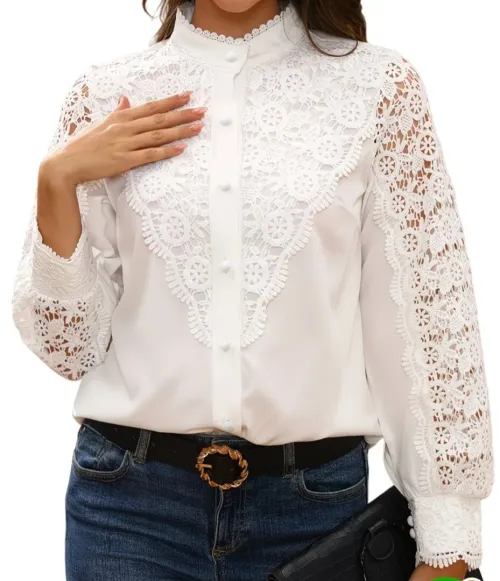 Chemise dentelle