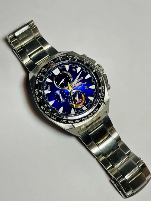 Seiko Special Edition Solar World Time SSC549P1