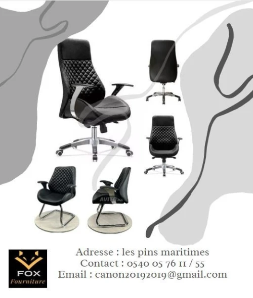 Fauteuil et chaise PDG