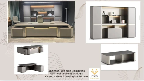 Ensemble de bureau PDG