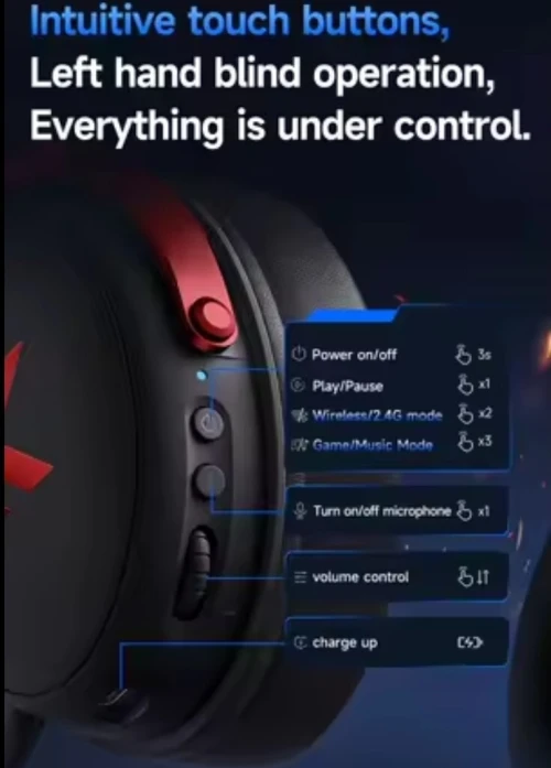 Mchose v9 pro gaming wireless