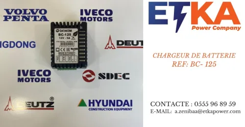 chargeur batterie 125