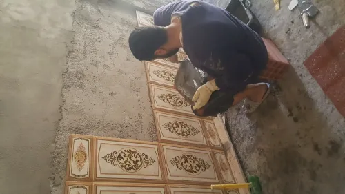 Mason faience d de sole marbre