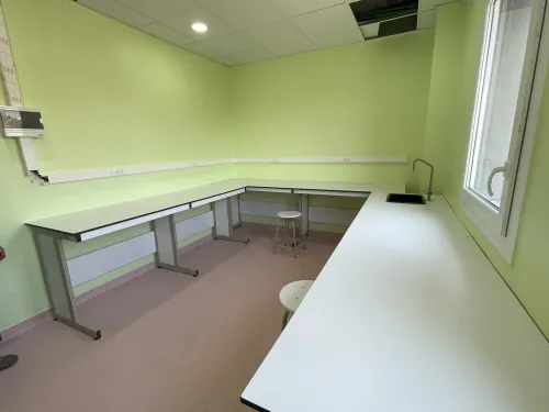 Paillasse de laboratoire