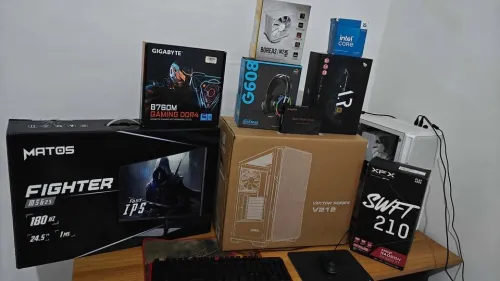 PC GAMER COMPLET ÉCRAN 25 180Hz ACCESSOIRES Gaming, Streaming, Montage