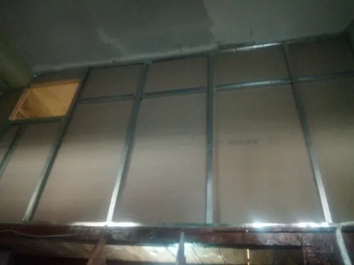 Plomberie sanitaire & plafond PVC placo plat 