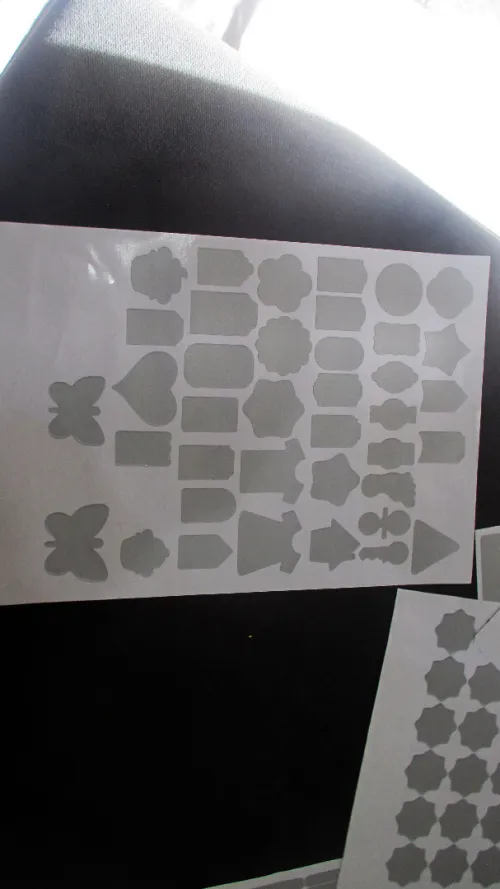 Stickers à gratter sur commande