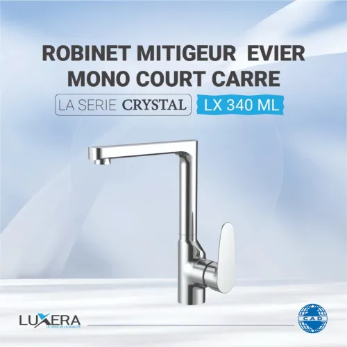 ROBINET MITIGEUR LA SERIE CRYSTAL