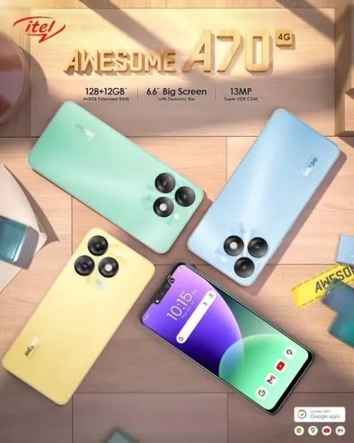 Smartphone awesome a70 o Smartphone awesome a70 original