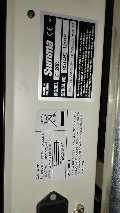 Plotter summa D120r