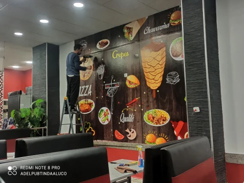 Alucobond habillage publicité 