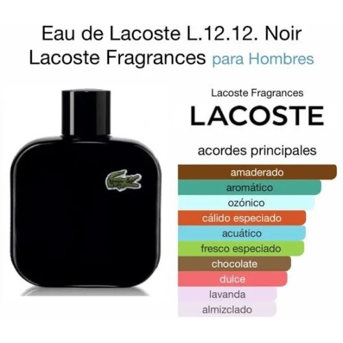 Parfum lacoste  Noir