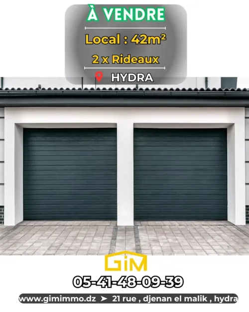 Vente Local Alger Hydra