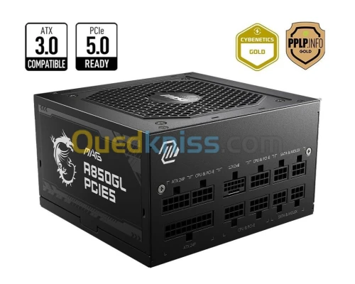 ALIMENTATION MSI MAG A850GL 80+ GOLD