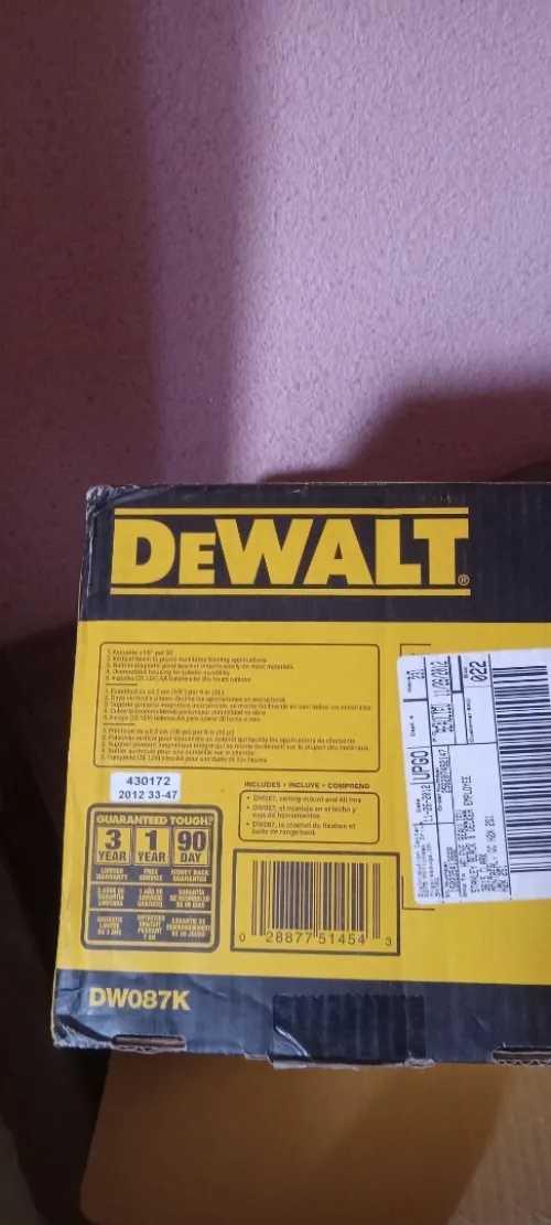 Niveau lasser Dewalt