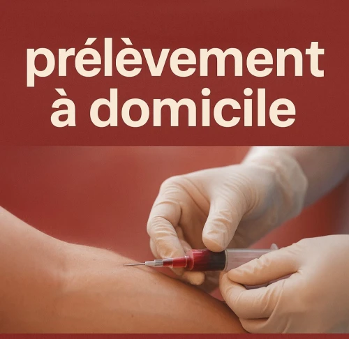 Prélèvement à domicile 