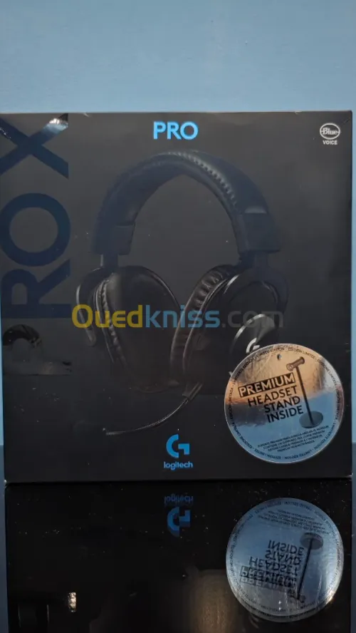 Casque Logitech G Pro X + Logitech Premium Stand