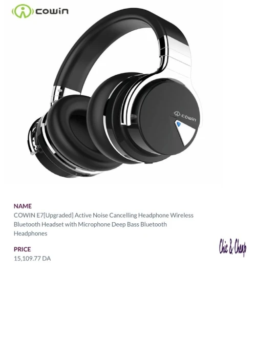 casque bluetooth casque sans fil anc casque antibruit actif écouteur sur l'oreille stéréo