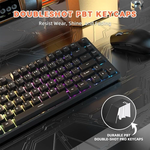 Clavier Attack Shark R82 HE (8KHz / Snap Tap / Rapid Trigger)