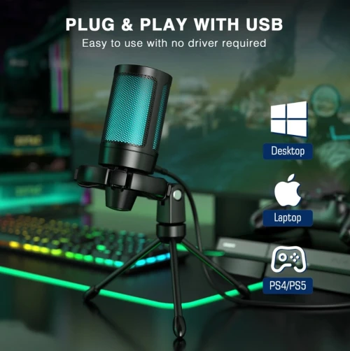 Microphone Fifine AM2 RGB