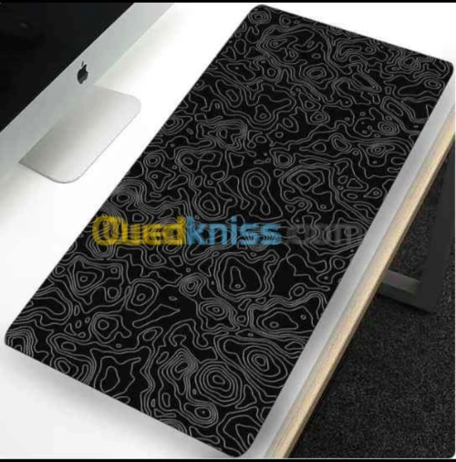 TAPIS DE SOURIS Black Abstract 900x400mm