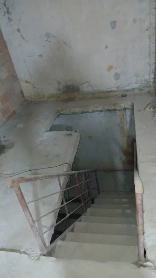 Escalier métallique