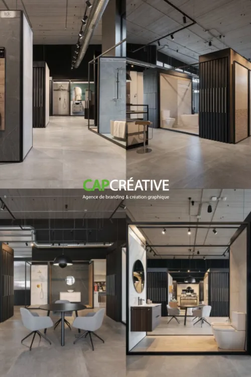 Design 3D professionnel pour stands d'exposition sur mesure - CapCreative