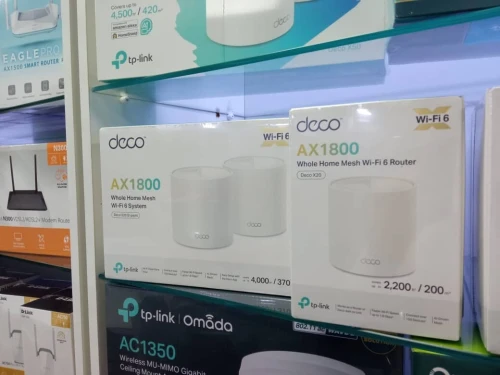 ROUTEUR MESH WIFI 6 AX1800 POUR TOUTE LA MAISON 2 PACK 6/P DECO X20