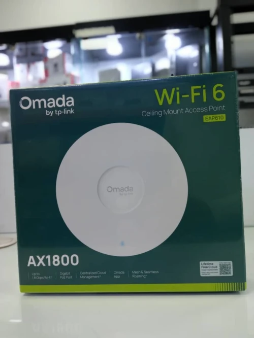POINT D'ACCÈS POE PLAFONNIER AX1800 WI-FI 6 TP-LINK EAP610