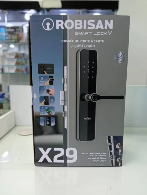 SERRURE BIOMÉTRIQUE INTELLIGENT BLUETOOTH TTLOCK ROBISAN X29