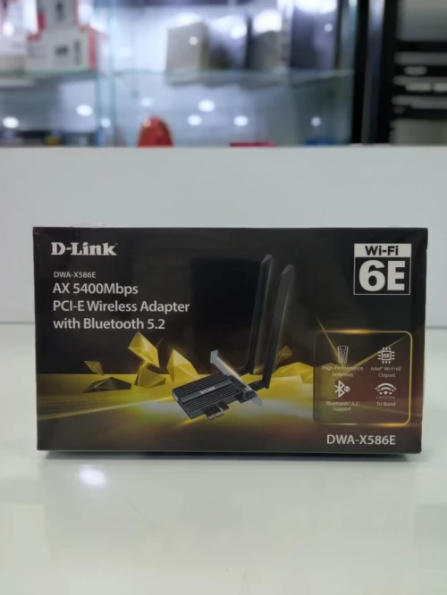 CARTE RESEAU WIFI 6 PCI EXPRESS AX 5400 DLINK DWA-X586E
