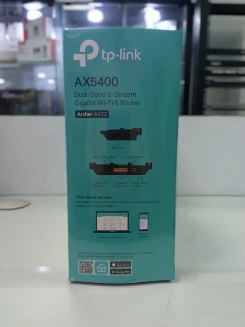 ROUTEUR WIFI 6 AX5400 GIGABIT TP LINK AX72