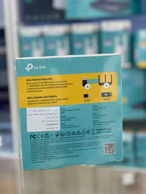 TP-LINK MINI ADAPTATEUR USB Wi-Fi N 300 Mbps
