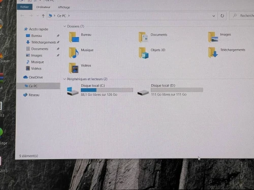 DELL LATITUDE 5400 / INTEL I7 8 EME / 8 G / 256 / 14 FHD