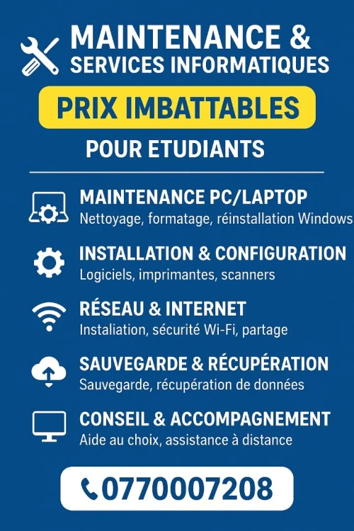 Maintenance & Services Informatiques