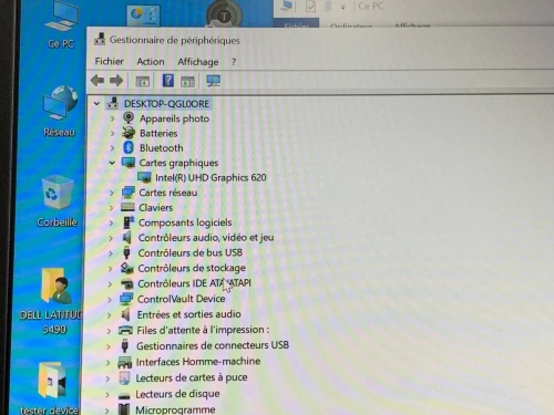 DELL LATITUDE 3490 / INTEL I5 8EME / 8G / 256 SSD NVME / 14 / FHD