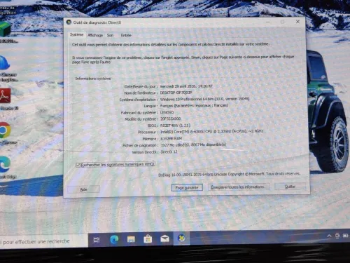 THINKPAD X 260 I5 6EME / 8G / 256 SSD /12.5 FHD
