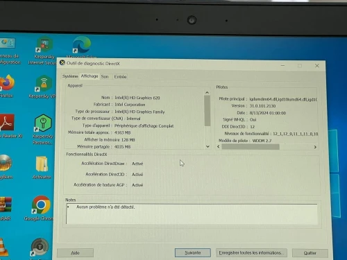 HP PROBOOK 640 G3 / I5 7EME / 8G / 512 SSD M2 /14 FHD