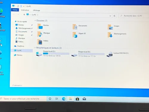 THINKPAD E560 / INTEL I5 6 EME / 8 G / 256 / 15.6 POUCE