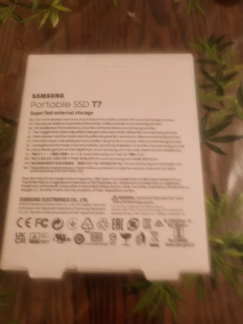 Bonne Affaire Samsung SSD T7 1TB. Acheté en France