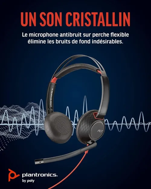 Micro-casque Poly Blackwire 5520.