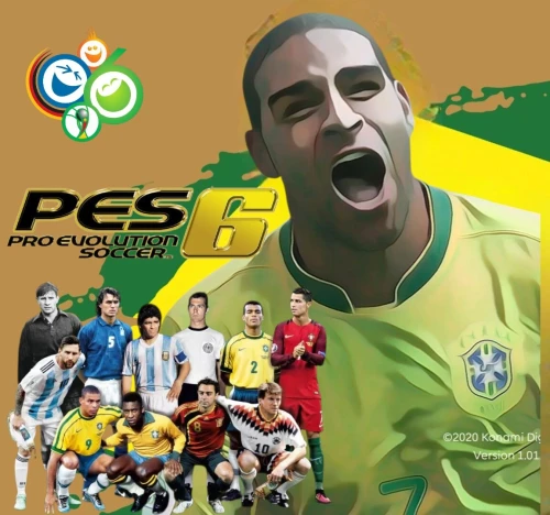 Pes 6 classic world cup PS4 Flashé