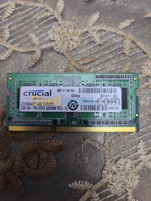 2 ram 1gb ddr2 /1 ram 2gb ddr3